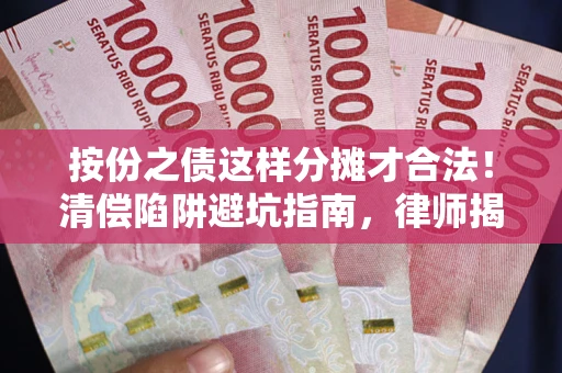 济南按份之债这样分摊才合法！清偿陷阱避坑指南，律师揭秘关键条款