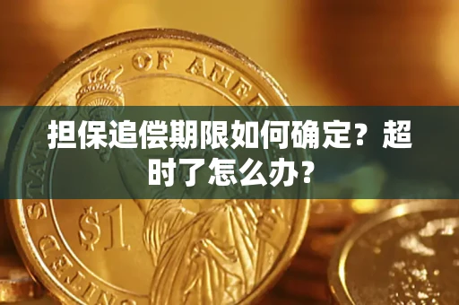 济南担保追偿期限如何确定？超时了怎么办？