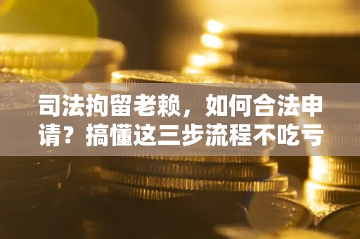 济南司法拘留老赖，如何合法申请？搞懂这三步流程不吃亏！