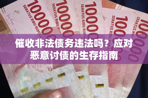 济南催收非法债务违法吗？应对恶意讨债的生存指南