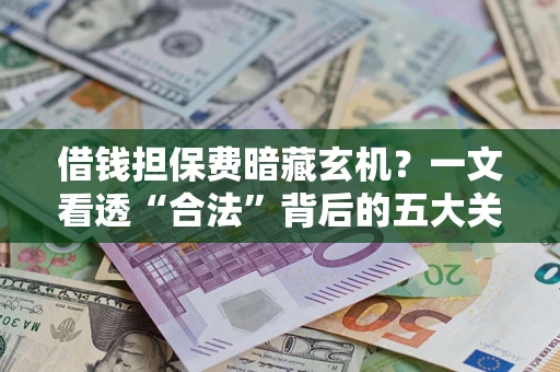 济南借钱担保费暗藏玄机？一文看透“合法”背后的五大关键陷阱
