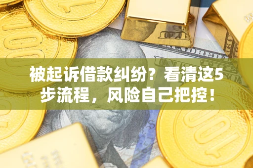 济南被起诉借款纠纷？看清这5步流程，风险自己把控！