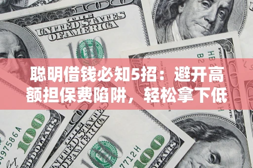 济南聪明借钱必知5招：避开高额担保费陷阱，轻松拿下低息贷款