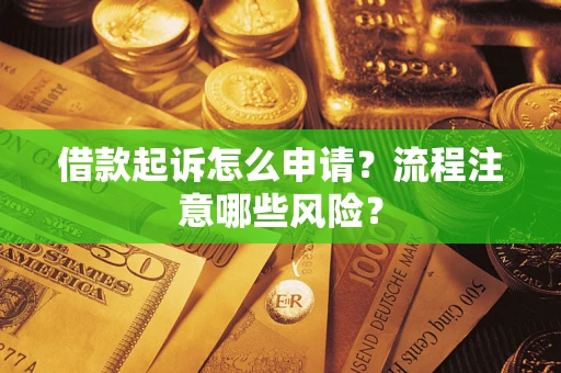 济南借款起诉怎么申请？流程注意哪些风险？